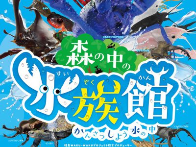 ムシムシランド特別展「森の中の水族館」開催決定（田村市）