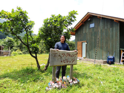 ワークキャンプの活動で田人住民と共に地域づくりを 下條真輝さん（いわき市田人町）